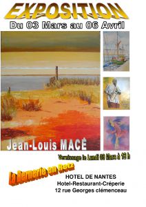 expo hôtel restaurant de nantes la bernerie en  retz du 03/03 au 06/04/2015  